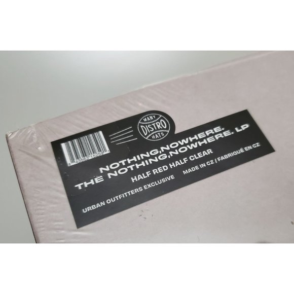 Nothing Nowhere The Nothing Nowhere Limited LP Half Red Half Clear Vinyl Record - Picture 4 of 4